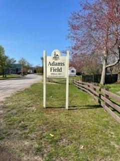 adams field sign